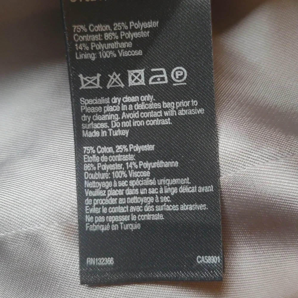 Karen Millen Gray Double Breast Peacoat Size S